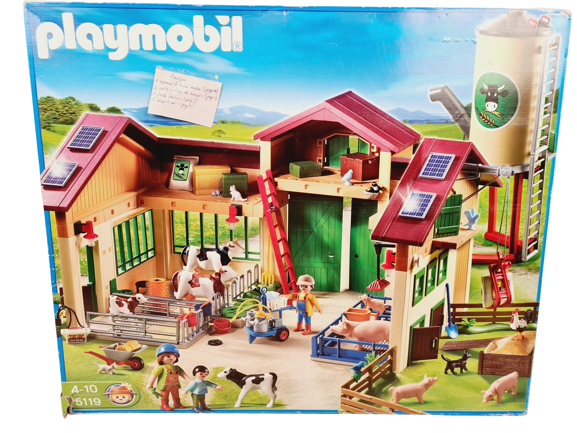 Acheter Playmobil - Playmobil 5119 La Grande Ferme avec Silo - 4/10 ans Bon état - 40,00 € Playmobil - Playmobil 5119 La Grande Ferme avec Silo - 4/10 ans Bon état - reconditionné disponible sur Label Emmaüs